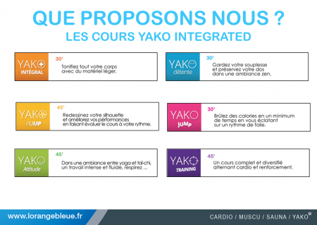 concept YAKO description des cours